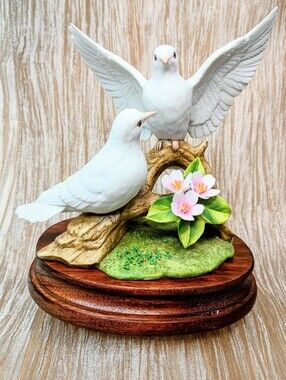Andrea By Sadek Double White Doves 7990